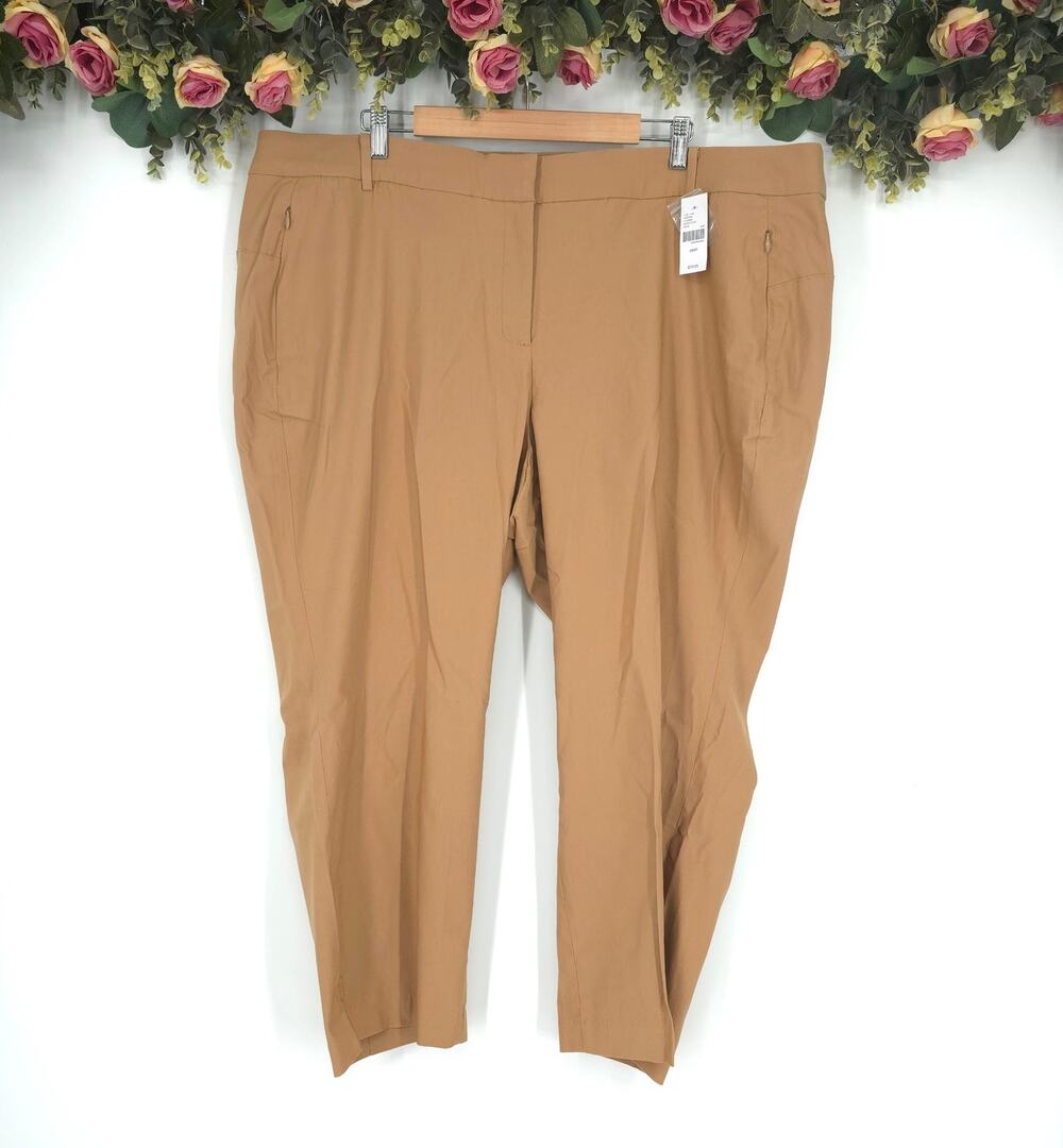 Lane Bryant The 4-Season Slim Ankle Petite Mid-Rise Pants Size 28P NWT